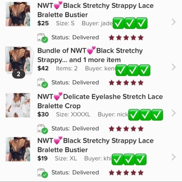 NWT Eyelash Delicate Lace Stretch Bralette Bra - Picture 7 of 8